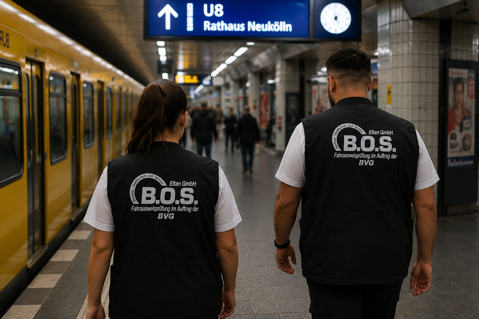 Fahrkartenkontrolle U-Bahn